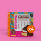 thumbnail image 1 of 4 Pack Strawberry Jam & Cream Cake Bar covered in chocolate 110g c/u, 1 of 2
