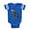 Royal Blue, variant on CafePress - Savannah Cat Christmas - Cute Infant Baby Football Bodysuit