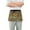 Cartoon Flower and Guitar, variant on Laugh Cats Face Server Apron with 3 Pockets Waterproof Waitress Waist Short Apron for Man Woman 12 Inches