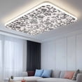 thumbnail image 2 of Farmhouse Black Fluorescent Light Covers, Vintage Flower Leaf Botanical Plant Magnetic Light Covers for Ceiling Lights, Fluorescent Ceiling Shade Filters for Classroom Bedroom Office 4x2Ft x 2PCS, 2 of 8