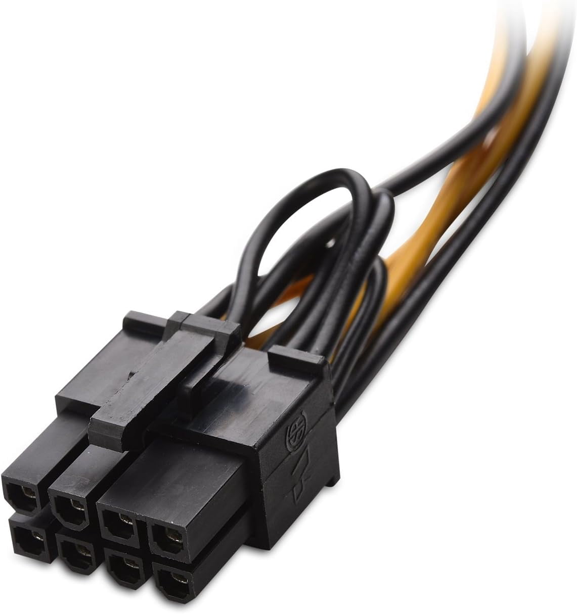 HRTGFD-2-Pack 8 Pin to SATA Power Cable (SATA to 8 Pin PCIe) - 5 Inches