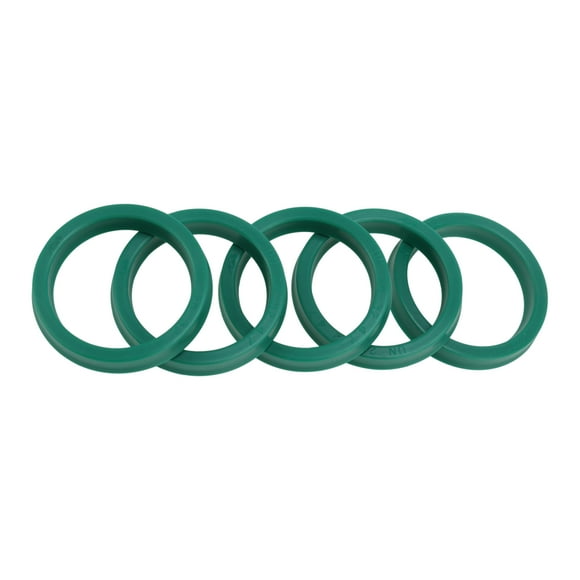 Anillo de Sello de Aceite Universal Labio UN Sello de Eje Rotativo 26x32x4.7mm Alta Presión TPU Verde 5 Pcs