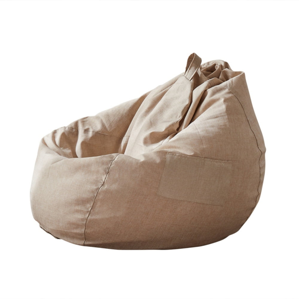 QULSE Bean Bag Inner Liner, Easy Cleaning Bean Bag Insert Replacement Cover for Bean Bag Chair, Zipper Opening No Filler (Large)