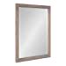 thumbnail image 3 of Kate and Laurel Hogan Farmhouse Wall Mirror, 18 x 24, Gray, Rustic Rectangular Wood Mirror for Wall, 3 of 10