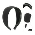 thumbnail image 5 of Unique Bargains 1 Pc Solid Color Wide Headbands for Women Black, 5 of 6