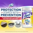 thumbnail image 5 of Lysol Dual Action Disinfecting Wipes, Sanitizing Antibacterial&nbsp;Cleaning Wipes, Citrus, 75 ct, 5 of 5
