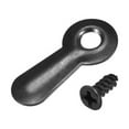 thumbnail image 1 of Unique Bargains Frame Turn Button, 3/4' Metal Ridged w Screws for Hanging Pictures, 30 Pcs (Black), 1 of 3