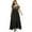 Black, variant on Sngxgn Women's Sleeveless Halter Midi Dress Bodycon Split Dresses(Green,XXXXXXL)