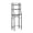 Gray A, variant on Multi-Layer Bathroom Storage Rack - Carbon , No-Drill Above Toilet Organizer for Toiletries, Towels & Cleaning Supplies - Sturdy & Waterproof Design for Space Saving Solutions White A