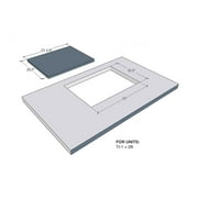 True Induction TI-1+2B Built-in UL858 Certified, 23-inch 1 Induction + 2 Gas Burner Combination Gas & Induction Cooktop