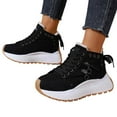 thumbnail image 5 of Women's Boots High Top Lined Thick Sole Height Enhancing Athletic Shoes for Casual Daily Wear, 5 of 9