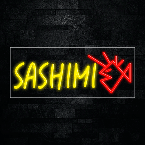 Sashimi-LED Neon Sign 30"L x 12"H #30621