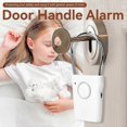 thumbnail image 2 of Alarma antirrobo, sensor de alarma de puerta blanca, alarma de ventana de 120 dB, alarma de manija de puerta antirrobo, sirena de alarma de seguridad para el hogar y el apartamento., 2 of 5