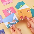 thumbnail image 2 of Juego de Sobres de papel de piezas, impresora decorativa de escritura de letras de acuarela, papelería, suministros escolares, tarjetas de felicitación, tarjetas de agradecimiento, 2 of 4
