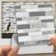 thumbnail image 3 of XMMSWDLA Bathroom Wall Decor 10pcs Home Decor Living Room Tile Set Strong Sticker Kitchen Wall Stickermulticolor Inspirational Wall Decor, 3 of 8