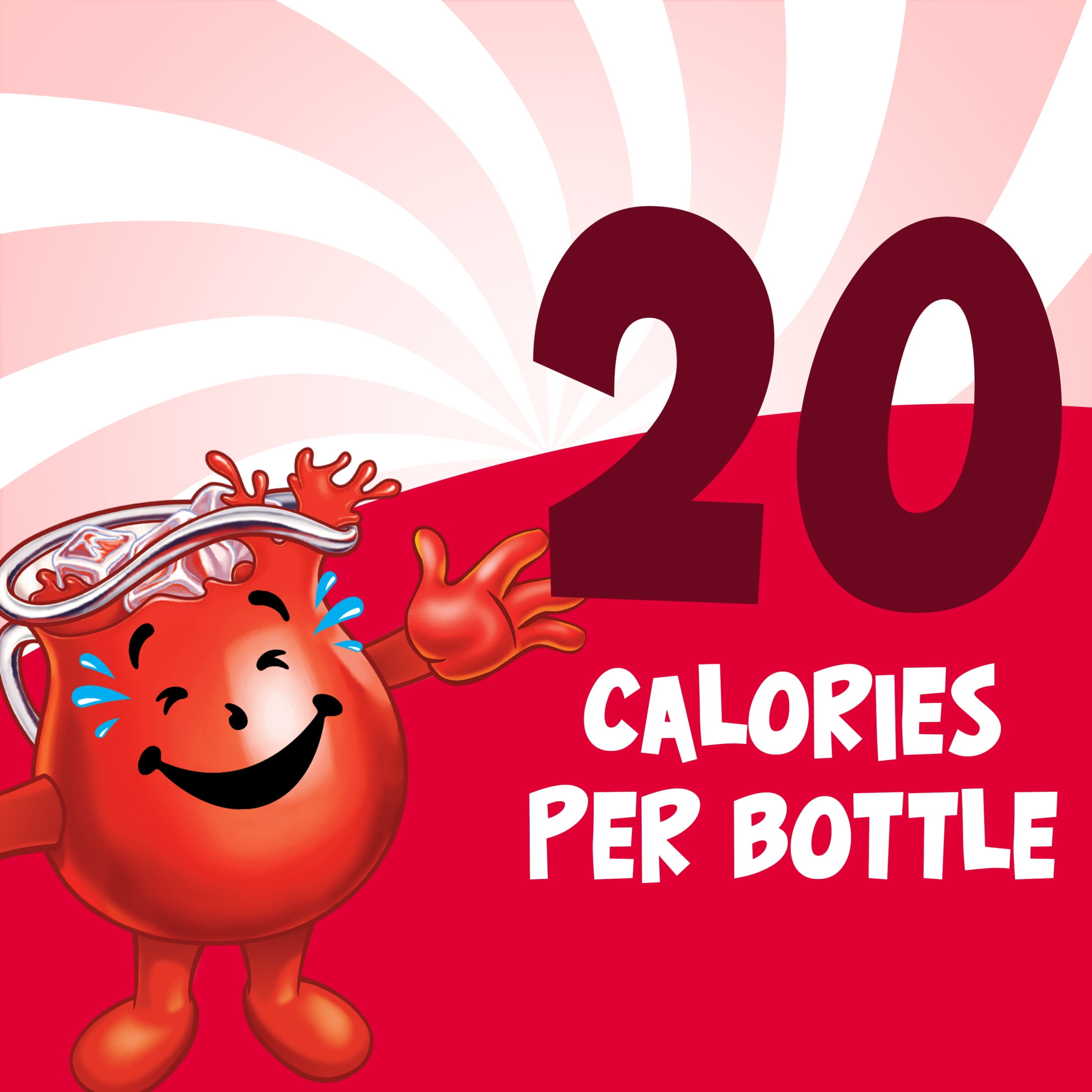 (4 pack) Kool-Aid Bursts Soft Drink, 6 Bottles, for School Lunches and On-the-Go Hydration, artificial flavor Cherry, Caffeine Free, 6.75 oz