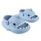 thumbnail image 2 of Sandalias con punta abierta en forma de animal de dibujos animados para niños y niñas, zapatillas impermeables con suela gruesa y suave, color azul neblina de 5,5 pulgadas, 2 of 14