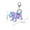 A, variant on Skeleton Dog Keychain Accessories Backpack Pendant Handheld Joint Removable Pendant