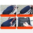 thumbnail image 5 of OULII Motorcycle Seat Cushion Pad Waterproof Breathable 1Pcs Blue, 5 of 5