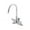 Polished Chrome, variant on Aqua Vintage AET200-1 Clawfoot Tub Faucet, Polished Chrome