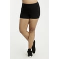 thumbnail image 2 of TheLovely Women & Plus Soft Cotton Active Stretch Outseam Workout Boy Shorts with Wide Wastband (12" Boy Shorts), 2 of 4