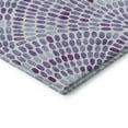 thumbnail image 4 of Addison Rugs Mayfield Washable Coastal Dotted Arches Purple Rectangle Rug, 2'6" x 3'10", 4 of 6