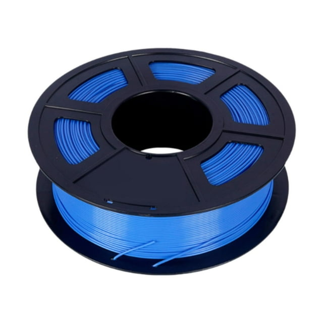 Accesorios para carretes de filamento de moldeo de impresora 3D con burbujas perfectamente enrolladas azul