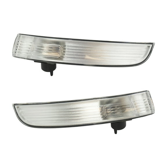 TRQ 2pc Mirror Turn Signal Light Lamp Pair LH RH Set for Escape Focus CMax MSA10055