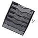 thumbnail image 5 of Organizador de archivos de pared de malla, soporte montado en la pared, soporte colgante de Metal negro con 5 bolsillos, soporte de 5 niveles para, 5 of 8