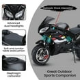 thumbnail image 2 of Fompes 4-Stroke 49cc Gas Powered Kids Dirt Bike, Mini Off-Road Motorcycle Trail Bike with Front Rear Disc Brakes & Dual Headlights, 25 Mph, 220 Lbs Capacity, Black, 2 of 18