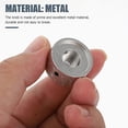 thumbnail image 2 of 1 Set Metal Guitar Effect Pedal Footswitch Topper Effect Foot Nail Caps Metal Pedal Protection Cap, 2 of 7