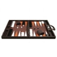 thumbnail image 2 of Silverman & Co. 19-inch Premium Backgammon Set - Large - Dark Brown, 2 of 12