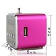thumbnail image 1 of Pocket Sized Radio FM Digital Speaker Intuitive Button Controls TF and U Disk Playback 600 mAh Built in Battery, 1 of 11
