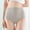 Grey, variant on Women's Seamless High Waist Plus Size Crotch Lift Panties for All-Day Comfort and Style