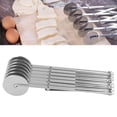 thumbnail image 4 of Coupeur de Pizza Trancheuse Roue, Portable et Léger Coupe Précise de Pizzas, Uniformément Multi-Roues Machine de Découpe pour et Outil de Cuisson de Cuisine Pâte 3 Roue, 5 Roue, 7 Roue, 4 of 8