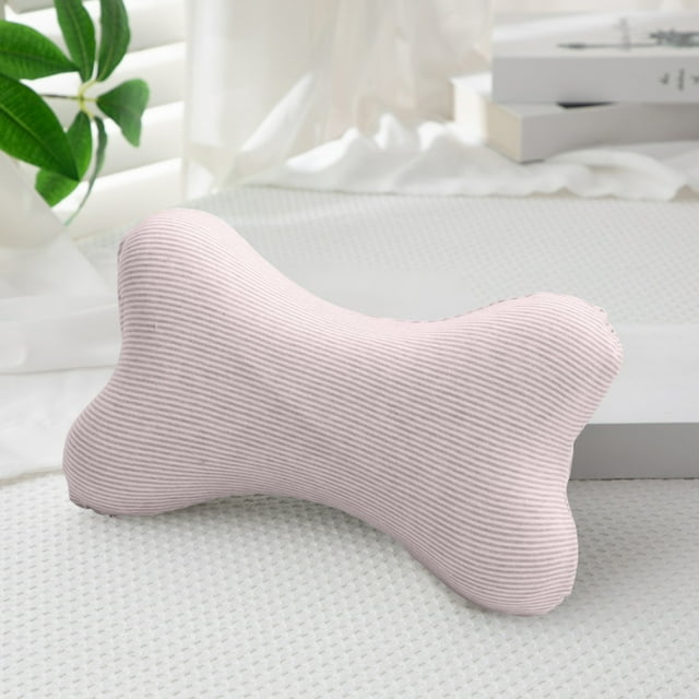 PEONAVET Cotton Neck Pillows Car Driver's Seat Head and Neck Pillow Cute Shaped Pillo Slow Springback Sleeping Pillow Soft and Breathable Neck Support Pillow
