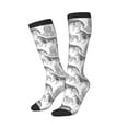 thumbnail image 2 of Balery German Shepherd Dog Printed Novelty Socks Men's Women's Crew Socks Sports Socks Knee High Socks Cotton Socks Quirky and Cool Socks, 2 of 9