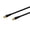 Black, variant on Monoprice Coaxial Cable - 25 Feet - White | RG6 Quad Shield CL2 with F Type Connector, 75 Ohm 18AWG