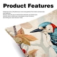 thumbnail image 2 of Woodpecker Elegant Velvet Throw Pillows with Unique Patterns for Chair Pillow Covers & Throw Pillow - Set of 2, Available in 16x16, 18x18, & 20x20 inches for, 2 of 6