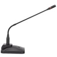 thumbnail image 3 of Desk Condenser Microphone, 360 Adjustable Gooseneck Microphone Metal Tube ABS Base Noise Cancelling  For Broadcast For Conference, 3 of 8