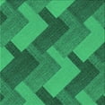 thumbnail image 1 of Ahgly Tapis d'Intérieur Lavable en Machine Carré Vert Printemps Transitionnel, 7 Pieds Carré, 1 of 7