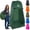 Green, variant on Portable Pop Up Pod- Instant Privacy Shower & Changing Tent- Collapsible Outdoor Shelter for Camping Beach & Rain with Carry Bag by Wakeman Outdoors