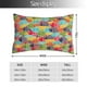 thumbnail image 2 of Balery Colorful Fish 2 Funda de Cojín Estampada, Regalos para Mujeres, Regalos de Amor para Ella, Regalos para Novia o Esposa, Funda de Almohada-14"x20", 2 of 6