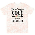 thumbnail image 3 of Inktastic I'm Not Only a Gigi I'm a Great Gigi with Flowers T-Shirt, 3 of 5