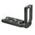 thumbnail image 1 of Quick Release Plate,Black Aluminum Alloy Quick L Camera Bracket Aluminium Alloy Quick Release Plate Effortless Installation, 1 of 12