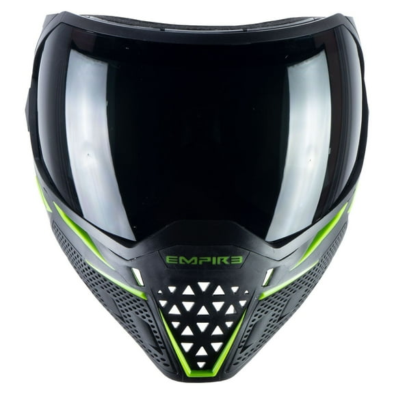 Empire EVS Paintball Goggle Mask with Dual Thermal Ninja Lens, Black and Lime