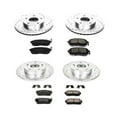 thumbnail image 3 of PowerStop Front and Rear Z23 Evolution Sport Carbon-Fiber Ceramic Brake Pad and Drilled & Slotted Rotor Kit Fits: NISSAN Select Models K2705, 3 of 10