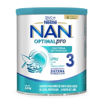 Alimento para niños NAN Optimal Pro 3 a partir de 1 año 2 kg