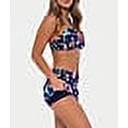 thumbnail image 4 of Printed Sporty Skirted Bikini Bottom Swimsuit, 4 of 6