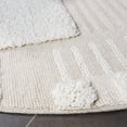 thumbnail image 5 of SAFAVIEH Trends Mladen Geometric Area Rug, Beige/Ivory, 5'3" x 5'3" Round, 5 of 6